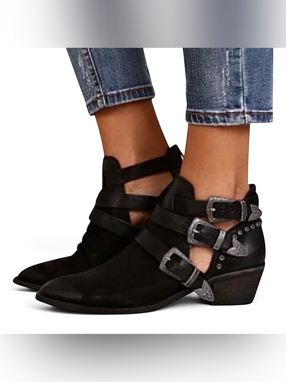 Dolce Vita Spur Leather Western Booties